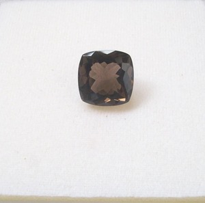 Quartz fumé noir de haute qualité, taille coussin, pierre précieuse naturelle à facettes, 10-20 carats, enceré/huileé, Gemmes Mehrajudin pour un éclat noir unique - Product Image 4