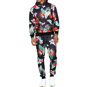Survêtement de sport à manches longues par sublimation, vente en gros OEM, haute qualité, entraînement, gym, prix bas, 100% coton, taille élastique, logo personnalisé - Product Image 2