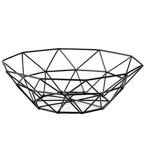 Corbeille à fruits en métal pour la décoration intérieure élégante, organisateur de stockage de table de salle à manger et comptoir de cuisine - Product Image 3