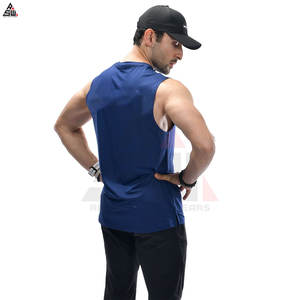 Nouveau style, débardeur de sport pour homme en coton tricoté de haute qualité, fibre de bambou, 220g, séchage rapide, streetwear décontracté, vente en gros - Product Image 2