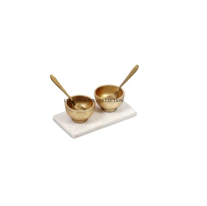Cuencos de servicio de aluminio de alta gama con curvas profundas y elegantes y un brillo pulido perfecto para crear un ambiente gastronómico exclusivo. - Product Image 4