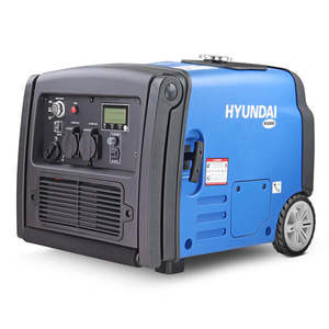 Générateur onduleur à essence 3200W à démarrage électrique, onde sinusoïdale pure, télécommande, mode ECO, sur roues, pour usage domestique de secours - Product Image 3