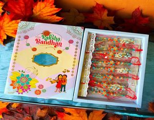 Qualité de luxe Nom personnalisé Rakhi pour les frères Idéal pour la vente au détail en ligne et les commandes personnalisées disponibles pour l'approvisionnement mondial - Product Image 2