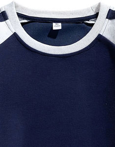 Sweat-shirt pour homme Boxy surdimensionné à épaules tombantes très demandé Nouveau style uni manches contrastées respirant couleur unie pour l'hiver - Product Image 4