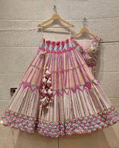 Designer Lehenga-Choli Avec Dupatta Avec Fil Lourd Travail - Product Image 5