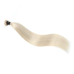 ไมโครเคราตินบอนด์ส # ผมต่อแบบปลายแบน 1001 เส้น ทำจากผมแท้สีบลอนด์มุก รีมี่ - Product Image 1