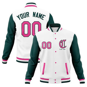 Chaqueta de béisbol de alta calidad para hombres/mujeres/jóvenes Varsity Blend cosida chaqueta con nombre personalizado tamaño grande Letterman personalizado - Product Image 1