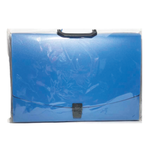 Porte-documents en plastique sans intercalaires, format légal, avec fermeture à pression - Product Image 1