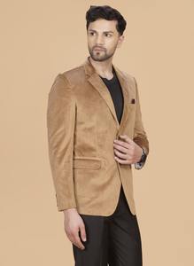 Best Selling Trendy Mouse <b>Velvet</b> <b>Blazer</b> for Office Meetings College Events Parties and Everyday Style Available at Best Price - Product Image 4