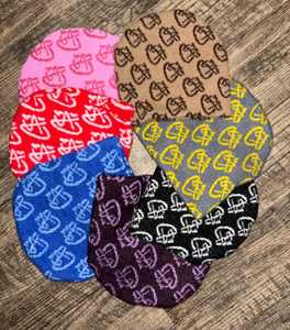 OEM en stock desplegado Hip Hop elegante Jacquard acrílico lana sombrero de punto logotipo personalizado diseñadores gorros personalizados Beanie personalizado - Product Image 5