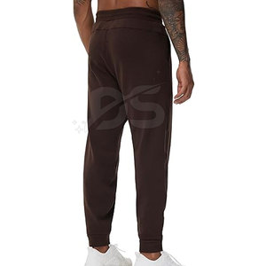 Pantalones Deportivos de Cintura Media para Hombre, Ropa Casual de Calle, 100% Algodón, Cierre con Cordón, Ligeros, Anti-Pilling, Secado Rápido, Corte Holgado - Product Image 3