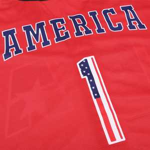 Maillot de baseball Pullonsy USA Eagle pour hommes |   Tenue patriotique avec drapeau américain - Product Image 1