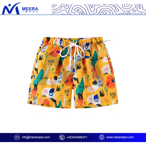 Short de Plage pour Homme Style High Street Logo Personnalisé Impression par Sublimation Motif Solide Surf Maillot de Bain avec Troncs Peints - Product Image 3