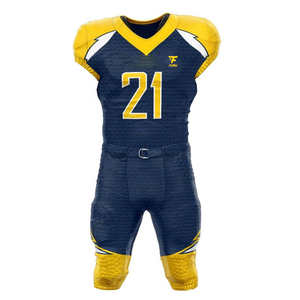 Uniforme de fútbol americano ligero para hombre, cómodo, transpirable, ecológico, de talla grande, conjuntos estampados - Product Image 5