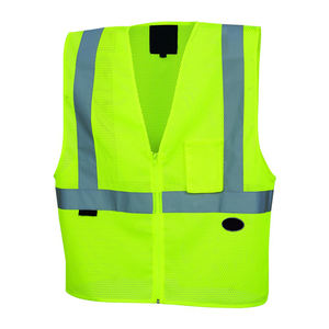 Gilet de sécurité extérieur respirant, personnalisé, réfléchissant, doux, confortable, de qualité supérieure, fabriqué en usine, OEM ODM - Product Image 3