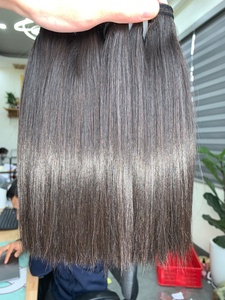 Cheveux vierges Remy 100% naturels, tissage droit à trame unique, pointes égales, couleur naturelle, marque VNHL, fournisseur Vietnamien - Product Image 2