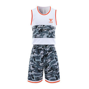<b>Cheap</b> Quick Dry Breathable 100% Polyester Sleeveless Basketball Uniform <b>Sets</b> Custom Team High Quality Men's All Seasons - Product Image 1