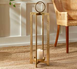 Candelabros de Metal de hierro personalizados, farolillos, tarros para decoración del hogar, sala de estar, boda, Navidad, Pascua - Product Image 5