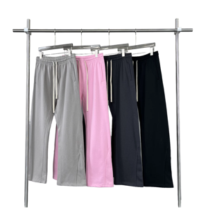 Sweatpants Men Oversized Baggy <b>Wide</b> <b>Leg</b> <b>Jogger</b> Washed Eco-Friendly Breathable Casual Canvas Waterproof - Product Image 1