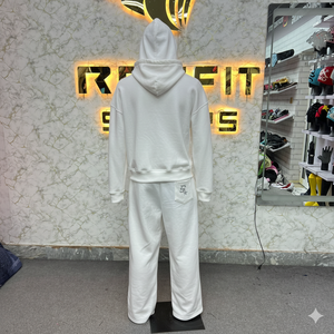 ชุดวอร์มมีฮู้ดสีชมพู Rexfit Sports แบบสั่งทำพิเศษสำหรับผู้หญิง ซิปยาวเต็มตัว ลายดาว พิมพ์ลาย สวมใส่สบาย สไตล์สตรีทแวร์ ผ้าฝ้าย เหมาะสำหรับใส่ในฤดูใบไม้ร่วง - Product Image 6