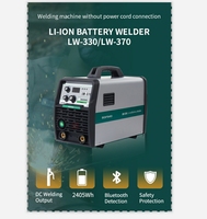 Capacité de batterie de marque SOFIMO 2405wh adaptée au diamètre 2.5-4.0mm soudeurs à l'arc à électrodes Machine de soudage Mig 3 en 1