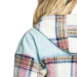 Vente en gros de vestes en jean de haute qualité pour femmes pour des vêtements décontractés et d'extérieur respirants avec décoration brodée - Product Image 4