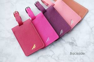 Vente en gros d'étiquettes de bagage en cuir multicolore Classification d'embarquement Cartes de voyage pour valises sacs LTT-0031 - Product Image 3