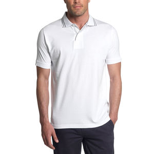 เสื้อโปโลแบบปกติสีทึบของผู้ชายมีป้ายคอลเลกชัน2025ส่วนตัว - Product Image 4