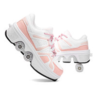 Nouvelles Chaussures à Roulettes Rétractables pour Enfants 2-en-1 Modèle 2026 – Chaussures à Roulettes et à Pousser