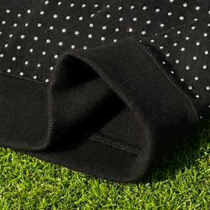 เสื้อฮู้ดดี้ผู้ชายสีดำประดับเพชรเทียม ผ้าฝ้าย 100% สไตล์ลำลอง สีพื้น คุณภาพสูง ผลิตแบบวินเทจ สำหรับฤดูใบไม้ร่วง - Product Image 4