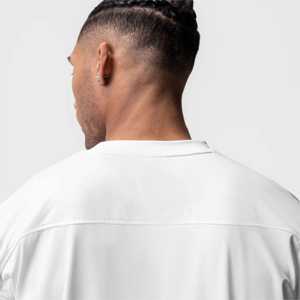 เสื้อยืดผู้ชายไซส์ใหญ่พิเศษ ปี 2025 แบบถัก 100% ผ้าฝ้าย พลัสไซส์ ทรงหลวม พิมพ์ลายโลโก้ - Product Image 2