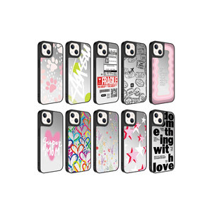 Coque de protection d'appareil photo à motifs de luxe Netzy SAFA, coque en silicone brillante miroir pour iPhone 13 - Product Image 2