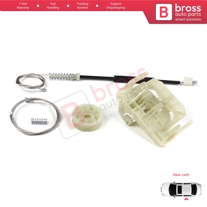 ชุดซ่อมมอเตอร์กระจกหน้าต่างด้านหลังซ้าย รุ่น BWR5447 สำหรับรถยนต์ซีรีส์ 5 F10 F18 F11 แบบ 4/5 ประตู ปี 2009-2017 รหัสอะไหล่ 51357182613 - Product Image 6