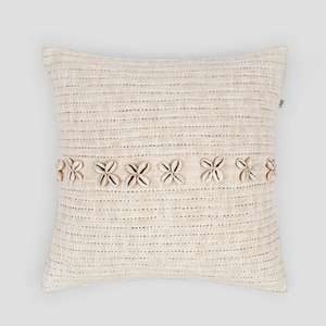 Luxury Modern Decorative Boho Outdoor <b>Shell</b> <b>Cushion</b> Cover Handwoven Decorative Throw Pillow Unique Boho Pillow By ITHL - Product Image 1