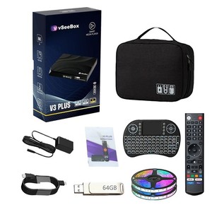 Best Quality vSeeBox V3 Plus <b>Android</b> 11 <b>TV</b> <b>Box</b> 4GB 64GB + Accessory Kit - Product Image 1