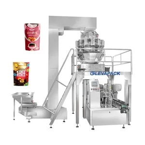 Chocolate Bean Bag With Filling Mahua Snack Poly Bag Filling Machine Pouch Dates Bag Packing Machine