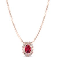 REYES 크리스탈 모이사나이트 스톤 펜던트 패션 14K 18K 골드 루비 보석 보석 결혼 선물 여성을위한 Dropshipping 제품
