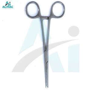 Fórceps quirúrgicos ALMAC para arteria Kocher, instrumentos manuales de acero inoxidable de alta calidad con certificación CE para cirujanos, clínicas, hospitales - Product Image 3