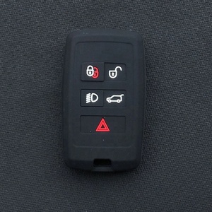 Housse de protection en silicone pour clé de voiture 2018, compatible avec Land Rover Range Rover SPORT Evoque Discovery Discovery 5, clé à 5 boutons - Product Image 5