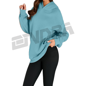 Sudadera con capucha de gran tamaño irrompible para mujer, ropa de calle informal, jersey de manga larga, Sudadera con capucha de algodón suave, sudadera de moda holgada - Product Image 3
