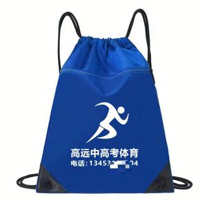 Customized <b>Drawstring</b> Sports <b>Backpack</b> Large Capacity Training Outdoor Travel Bag - Product Image 3