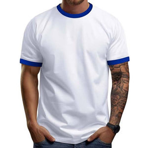 Camisetas Personalizadas para Hombre al por Mayor, Suministro Directo de Fábrica OEM, Nuevas Camisetas de Verano de Algodón y Poliéster al por Mayor para Hombre - Product Image 4
