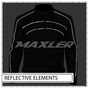 Blouson de moto d'été pour homme en Cordura, protection intégrale, respirant, coupe-vent, vêtements de moto grande taille, veste de sécurité - Product Image 5