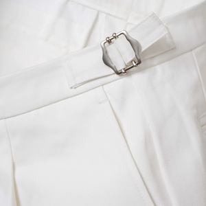 Pantalones Casuales Largos para Hombre, Precio al por Mayor de Vietnam, Color Caqui, Algodón/Spandex, Cintura Media Elástica, Ropa de Oficina de Moda, Servicio OEM - Product Image 3