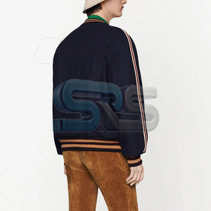 Logo personnalisé hommes veste d'hiver Letterman Style chaud respirant surdimensionné Streetwear meilleure qualité vêtements de mode - Product Image 2