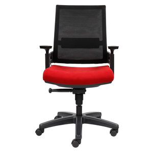 Hom1085-03 Ergonomic Office Swivel Chair with <b>Mesh</b> Back <b>Plastic</b> Legs - Product Image 3