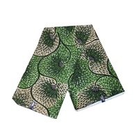Kain Katun 100% Cetak Lilin Afrika Tenun Dobby Ramah Lingkungan 120 GSM Jas Pria Kemeja Anak Baju Bayi Gaun Tirai Rumah