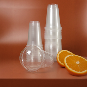 Vasos de plástico PP ecológicos desechables de 12oz/16oz/24oz de fábrica de Vietnam, pared única, logotipo personalizado de 95mm para batidos de té de burbujas - Product Image 1