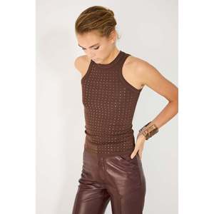 Débardeur décontracté pour femme, col halter, style basique, respirant et durable, logo personnalisé, usage quotidien - Product Image 3