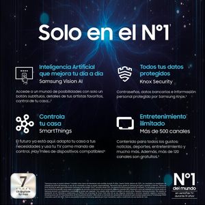 Téléviseur intelligent Mini LED 8K de 65 pouces avec fonctionnalités IA, écran anti-reflet, fréquence de rafraîchissement 165 Hz pour une utilisation en cuisine - Product Image 6